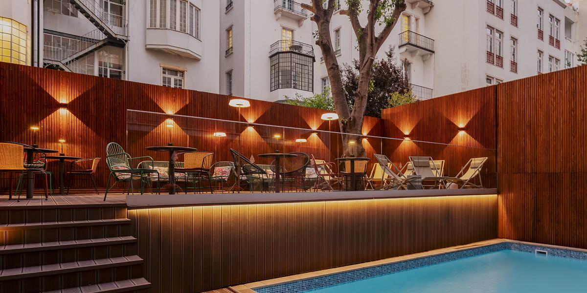 PISCINA EXTERIOR CLIMATIZADA Vincci Liberdade 4* Lisboa PISCINA EXTERIOR CLIMATIZADA Vincci Liberdade 4* Lisboa